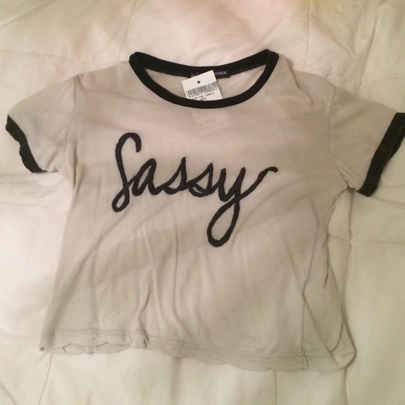 Brandy Melville sassy top