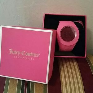 Pink juicy couture ladies digital watch