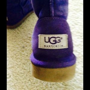 UGG Girls Purple Boots