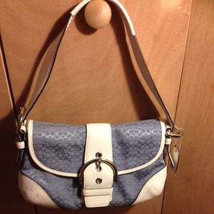 Coach mini hobo purse.