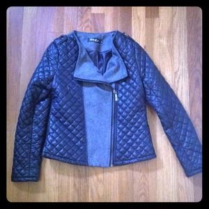 She inside quilted jacket