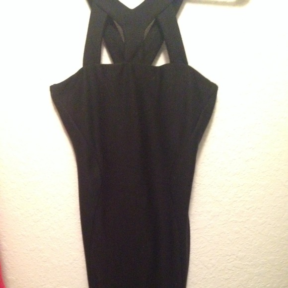 Asos mini black dress