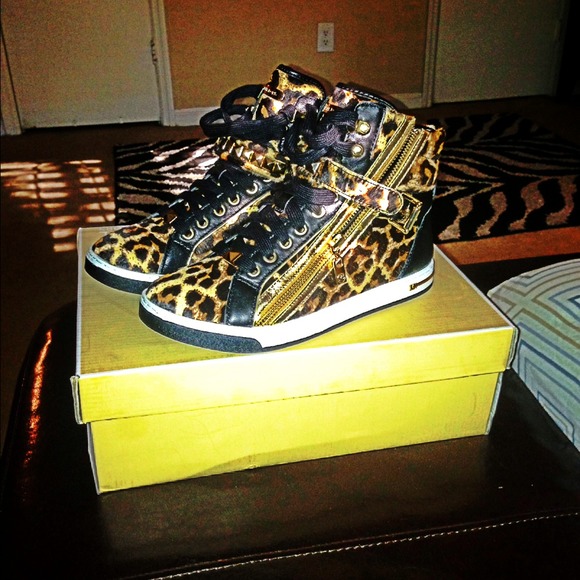 Authentic Michael kors pony hair shoes worn once