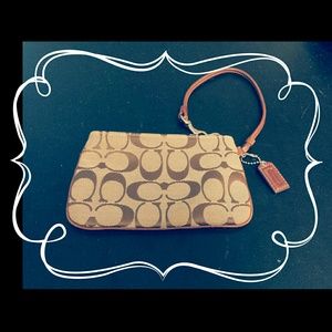 Authentic Coach Wristlet