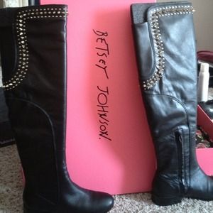 Betsy Johnson Knee High Boots