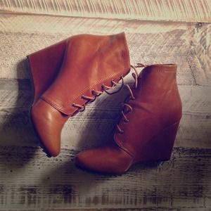 Urban Outfitters wedge boot