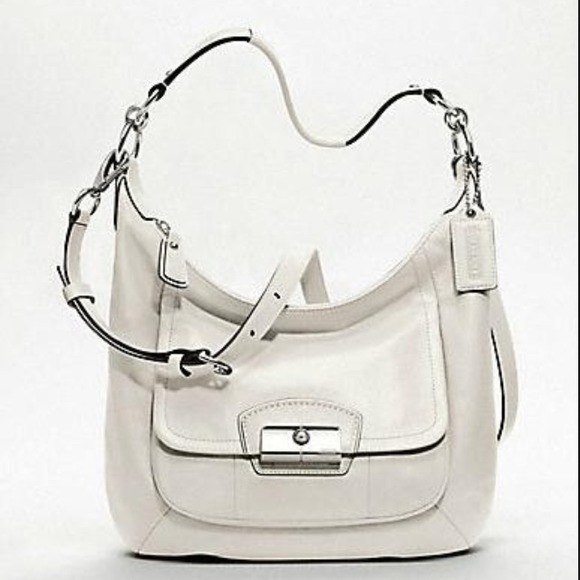 Coach Handbags - Coach Kristin large leather white hobo