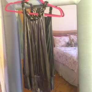 Metallic dress