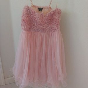 Rue21 light pink tulle dress