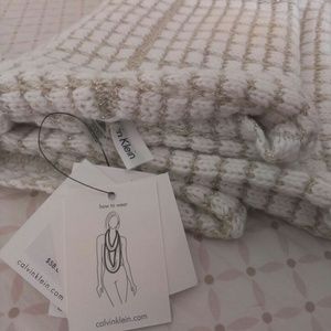 Infinity loop calvin klein scarf