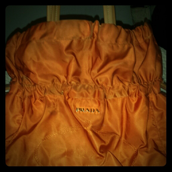 Prada nylon tote