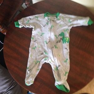 Light weight footed sleeper baby boy