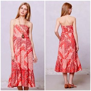 Holding horses west stable red bandana dress 10