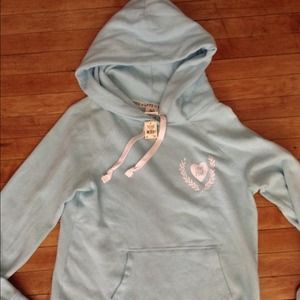 Baby Blue Love PINK Hoodie