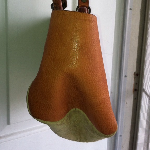 Leather hobo unique exotic purse - Picture 4 of 4