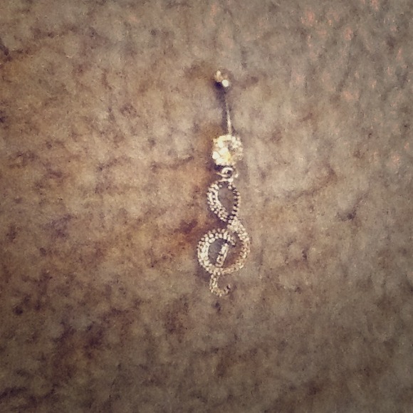 Music note Naval piercing