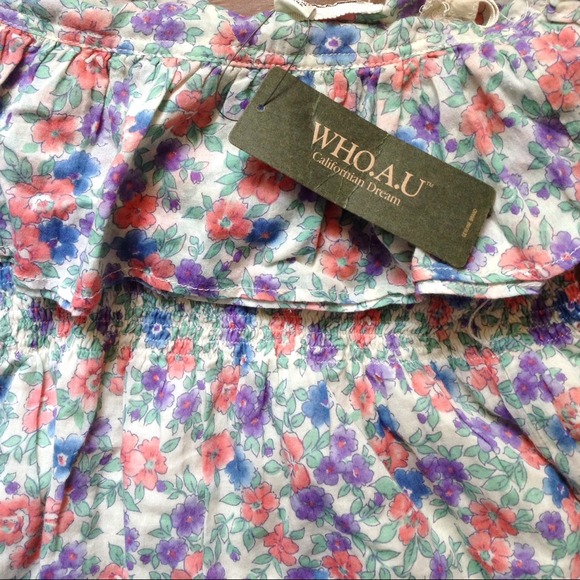 Floral One Shoulder Dress - Picture 2 of 3