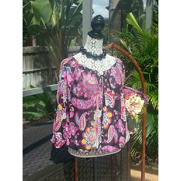 Avenue Sheer Blouse