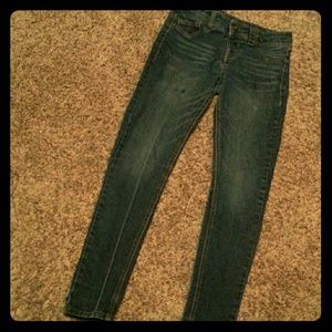 Really tight skinny jeans