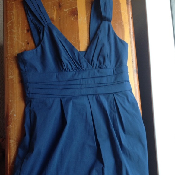 BCBG MaxAzria blue sundress
