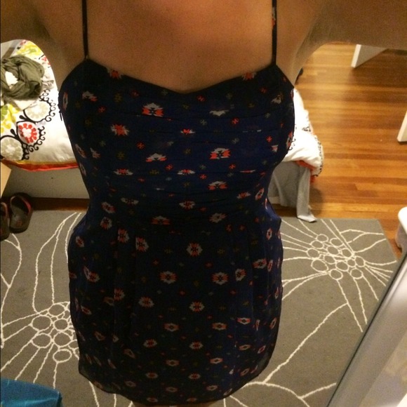 SOLD Aztec print sun dress - Picture 3 of 4