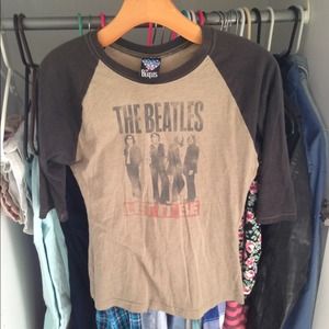 Brown Beatles Shirt