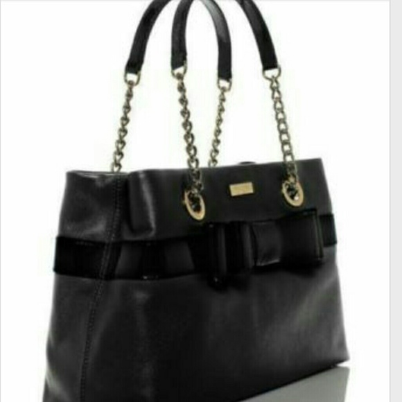 kate spade Handbags - SOLD! Kate spade Elena black spider handbag