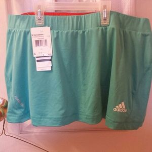 Teal tennis skort