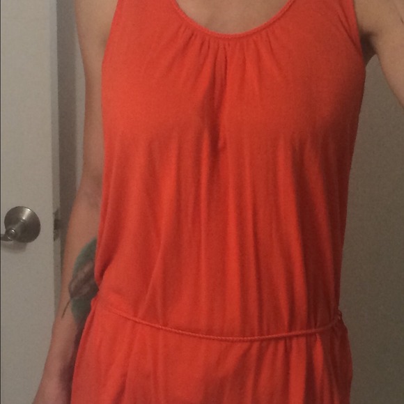 Orange banana republic Tank