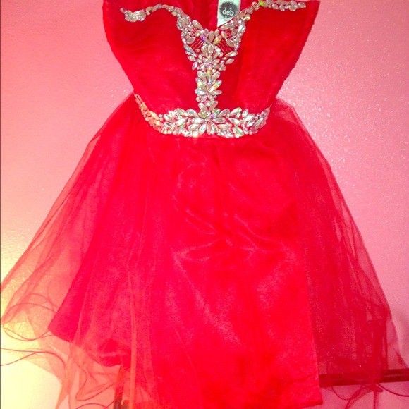 Deb homecoming dress.
