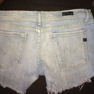 Citizens of humanity jean shorts