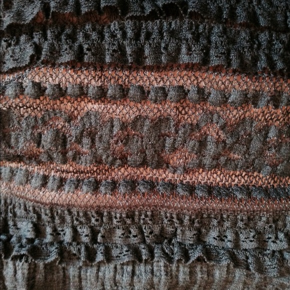 ✖️Sold!✖️Urban Outfitters Dark Grey Lace Dress 🌞 - Picture 4 of 4