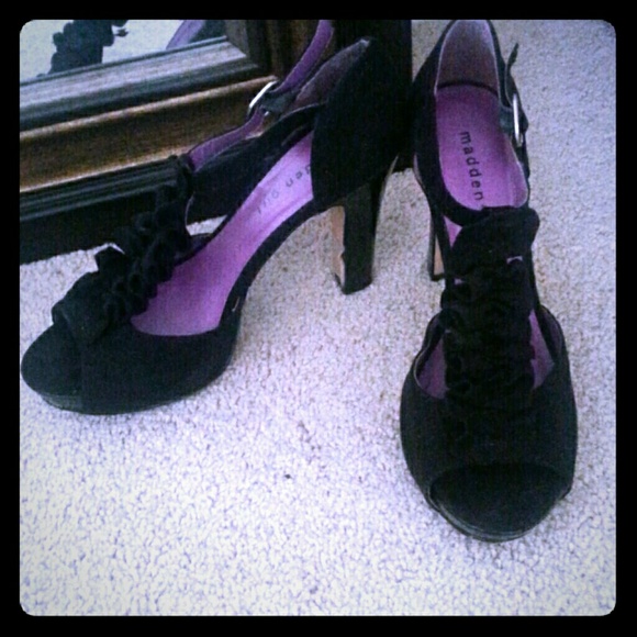 Madden Girl Shoes - Black heels
