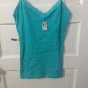 Aqua Aeropostale lace trim cami NEW W/ TAGS