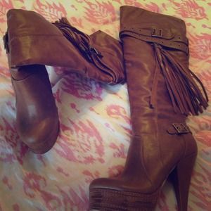 SOLD!!! Tall brown boots