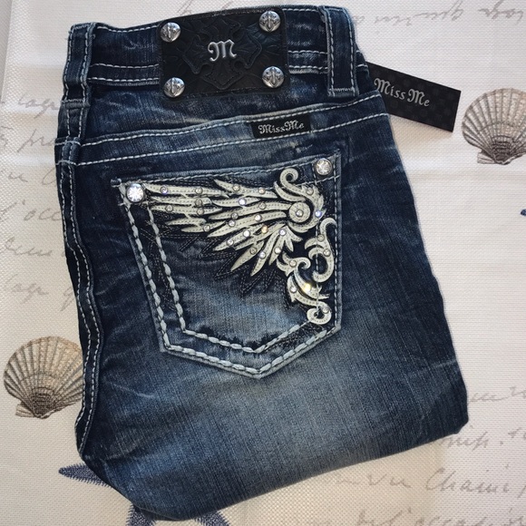 Miss Me Denim - Take 37% Off ☘️ Miss Me Sz 25 Boot Cut Jeans NWTs