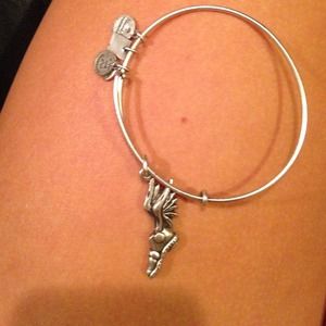 Alex and ani cross country bracelet