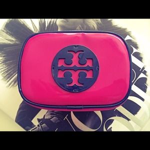 Tory Burch Cosmetic Case- Like New!