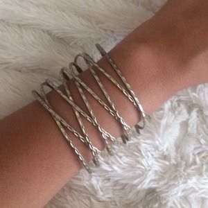 ❌‼️SOLD‼️❌ Silver Statement Bracelet