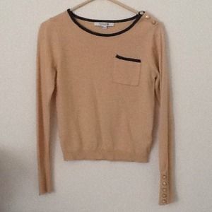 Sweater with button detailing