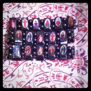 NWOT Charcoal bracelet