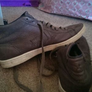 John varvatos leather converse