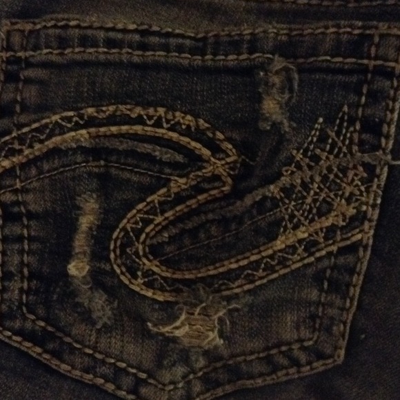 Silver Francis crop jeans