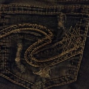 Silver Francis crop jeans