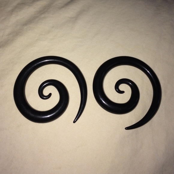 Spiral plugs size 0