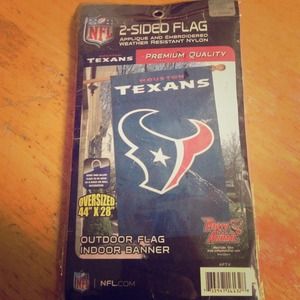2 sided texans flag 🏉