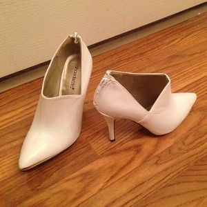 White booties