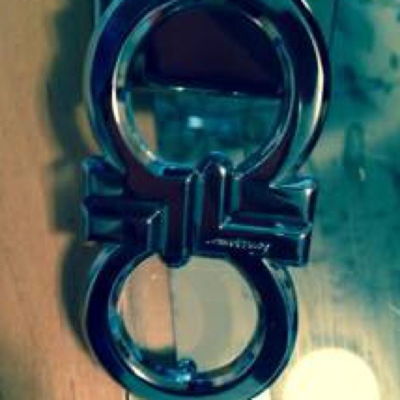 Ferragamo Belt - Sz : 34 color white