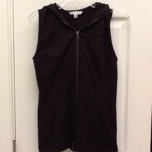 Cabi Zippered Vest Jacket with Skort