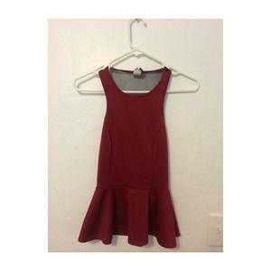 Peplum top